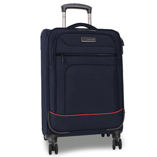 Велика тканинна валіза Swissbrand Alford на 92/101 л вагою 3,7 кг Темно-Синій